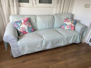 Mueble TV madera y cristal