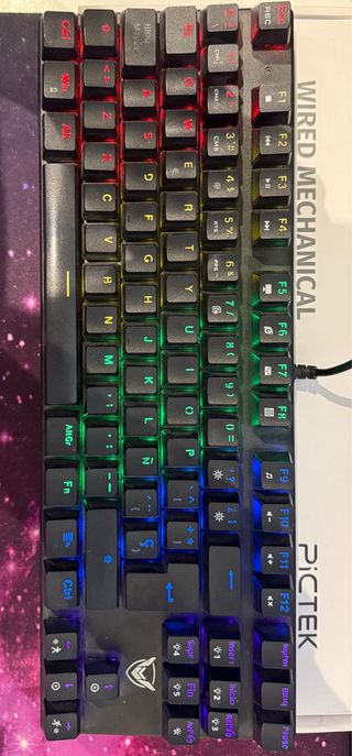 Teclado Mecánico Pictek Switch Azul