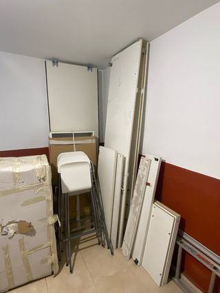 Armario ropero puertas correderas blanco IKEA