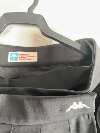 Falda tableada pantalón Kappa unisex talla única