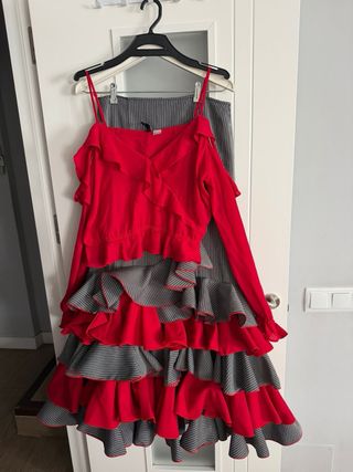 Vestidos de flamenca. Para Ferias y romerias