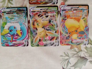 Lote Cartas Pokémon VMAX y EX