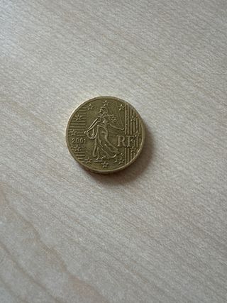 Moneda 50 céntimos La Segadora 2001