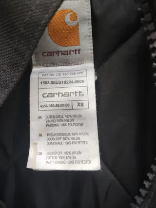 Cazadora Carhartt Negra