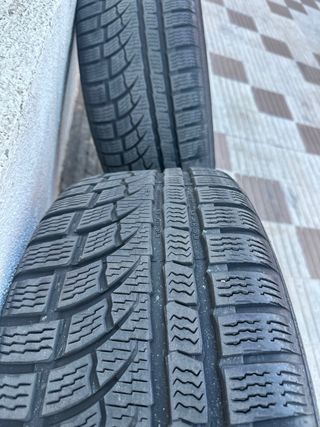 Llantas BMW X3 con neumáticos de contacto nieve