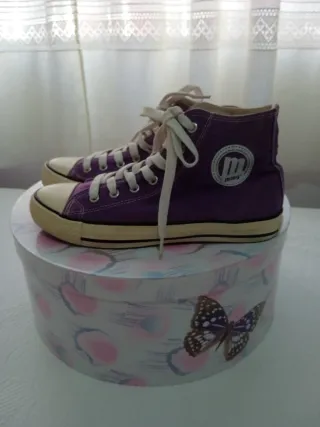 Zapatillas Mustang Moradas Talla 38
