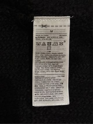 Jersey negro Gap original