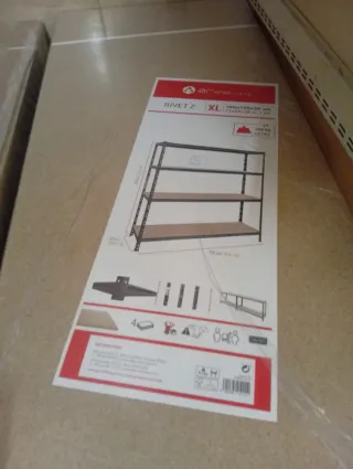 Estantería ARUNEL XL Metal y Madera