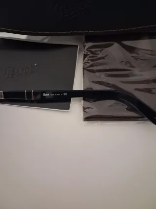 Gafas de Sol Persol Aviador Negro y Verde