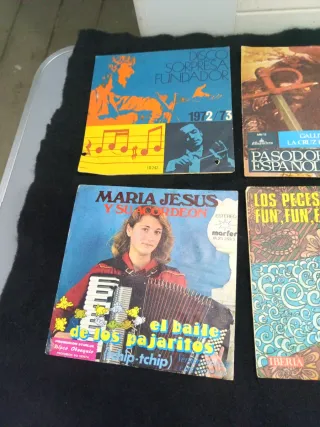 Lote 6 Vinilos Infantiles y Festivos