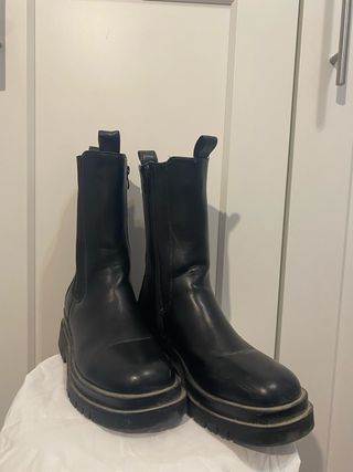 Botas negras plataforma talla 40