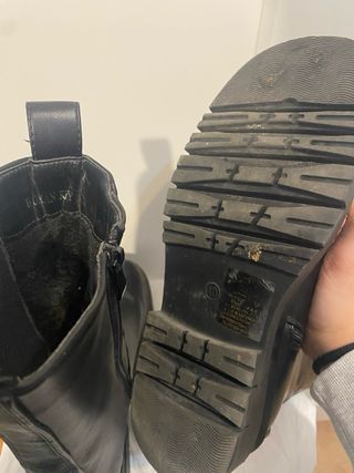 Botas negras plataforma talla 40