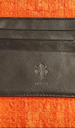 Portafoglio Pelle Fiorentina Nero