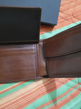 Portafoglio The Bridge Pelle Marrone Nuovo