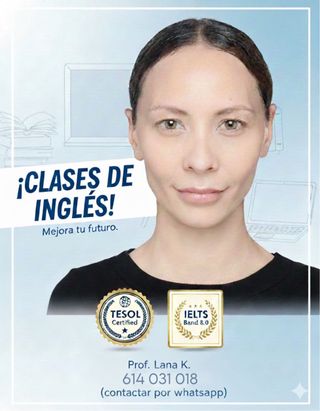 Clases de inglés. Profesora certificada.