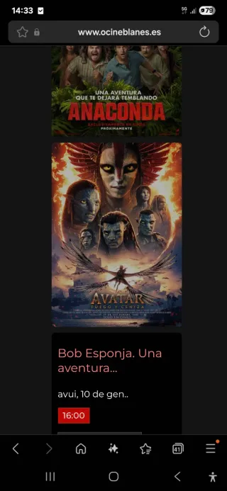 Entradas avatar 4d blanes