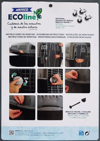 Transportín Nayeco Bracco Travel IATA