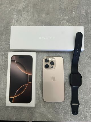 iPhone 16 Pro 256gb + Smartwatch Serie 10 46mm