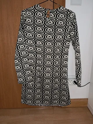 Vestido Mango Retro Estampado Floral XXS