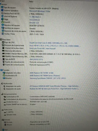 Torre Gaming i5 Blanca Como Nueva.