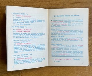 campari cordial presiozo 1981