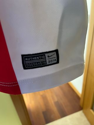 Camiseta Atlético de Madrid Talla M 2013/14