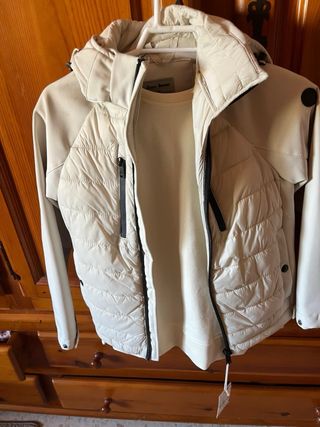 Conjunto invierno niño: jersey + abrigo + vaquero