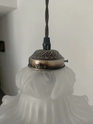 Lámpara colgante cerámica