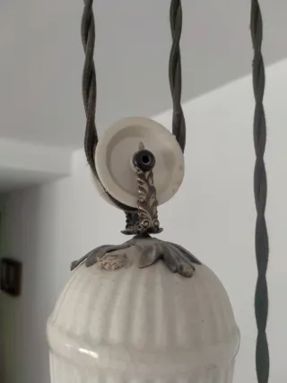 Lámpara colgante cerámica