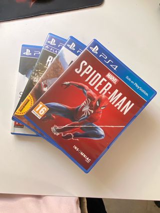 4 Juegos PS4 (PlayStation 4) Acción/Aventura