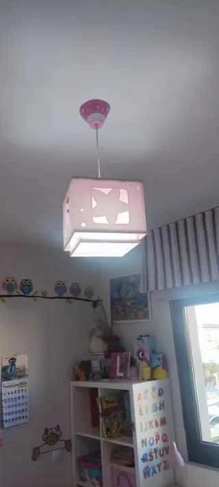 Lámpara infantil estrellas y luna