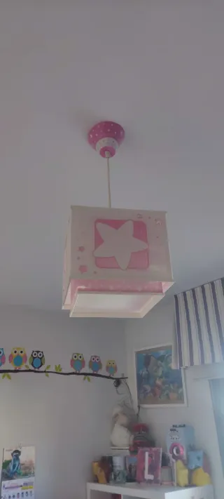Lámpara infantil estrellas y luna