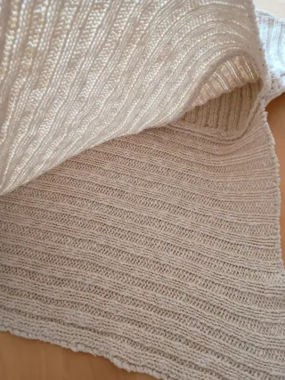 Jersey Mango Talla S Beige