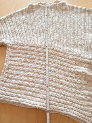 Jersey Mango Talla S Beige