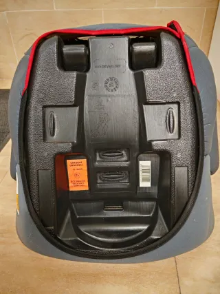 Silla coche infantil Vivittu roja y gris