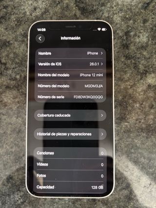 iPhone 12 mini Blanco