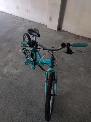 Bicicleta infantil B'Twin 120 20 turquesa