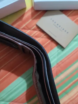 Portafoglio The Bridge Pelle Marrone Nuovo