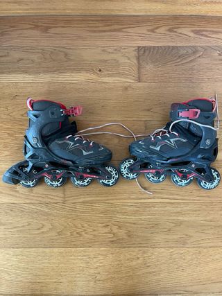 Patines Oxelo Negros/Rojos