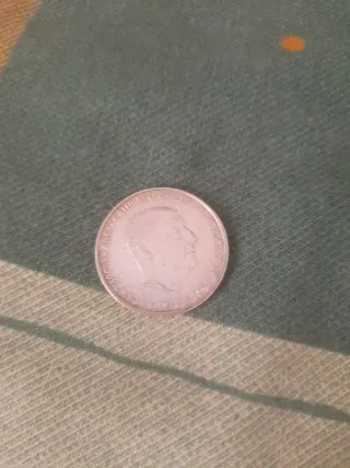 Moneda 100 Pesetas Francisco Franco Plata