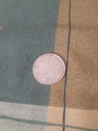 Moneda 100 Pesetas Francisco Franco Plata