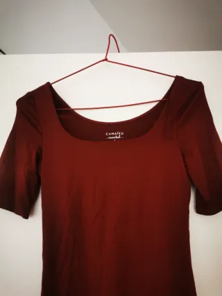 Blusa Camaieu Talla S Roja sin estrenar