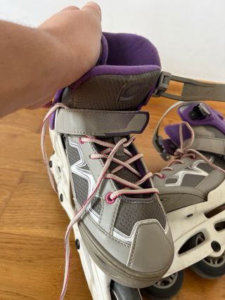 Patines Oxelo Morados/Blancos