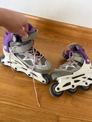 Patines Oxelo Morados/Blancos