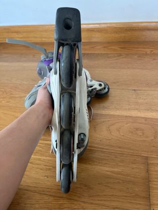 Patines Oxelo Morados/Blancos