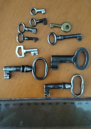 10 Chiavi Antiche Piccole