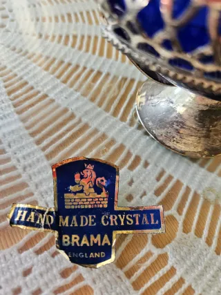 Azucarero de Cristal soplado hecho a mano