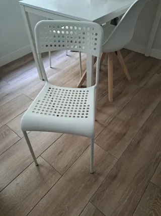 Sillas Cacina Ikea Blancas