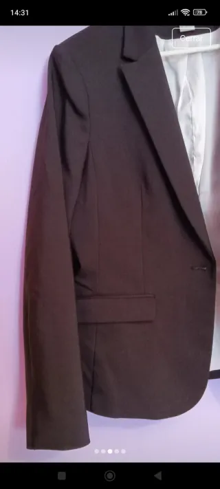 Americana H&M Negra Talla 44