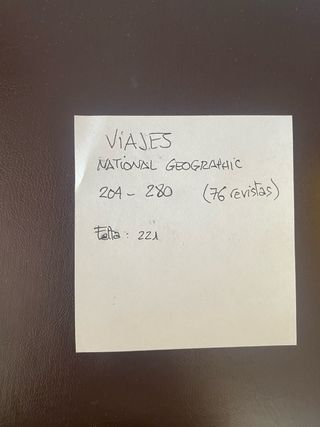 Revistas National Geographic 201280